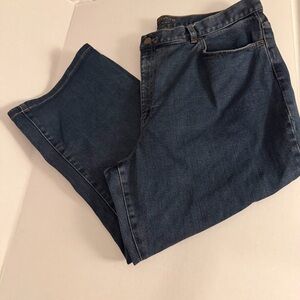 Vintage Ralph Lauren capri strength Dark Blue Bootcut Jeans